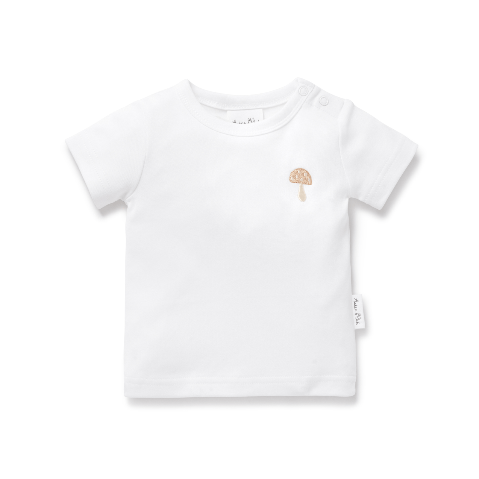 Mushroom Embroidered Tee - Echo Market
