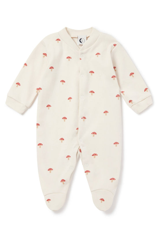 Mushroom Print Baby Sleepsuit - Echo Market