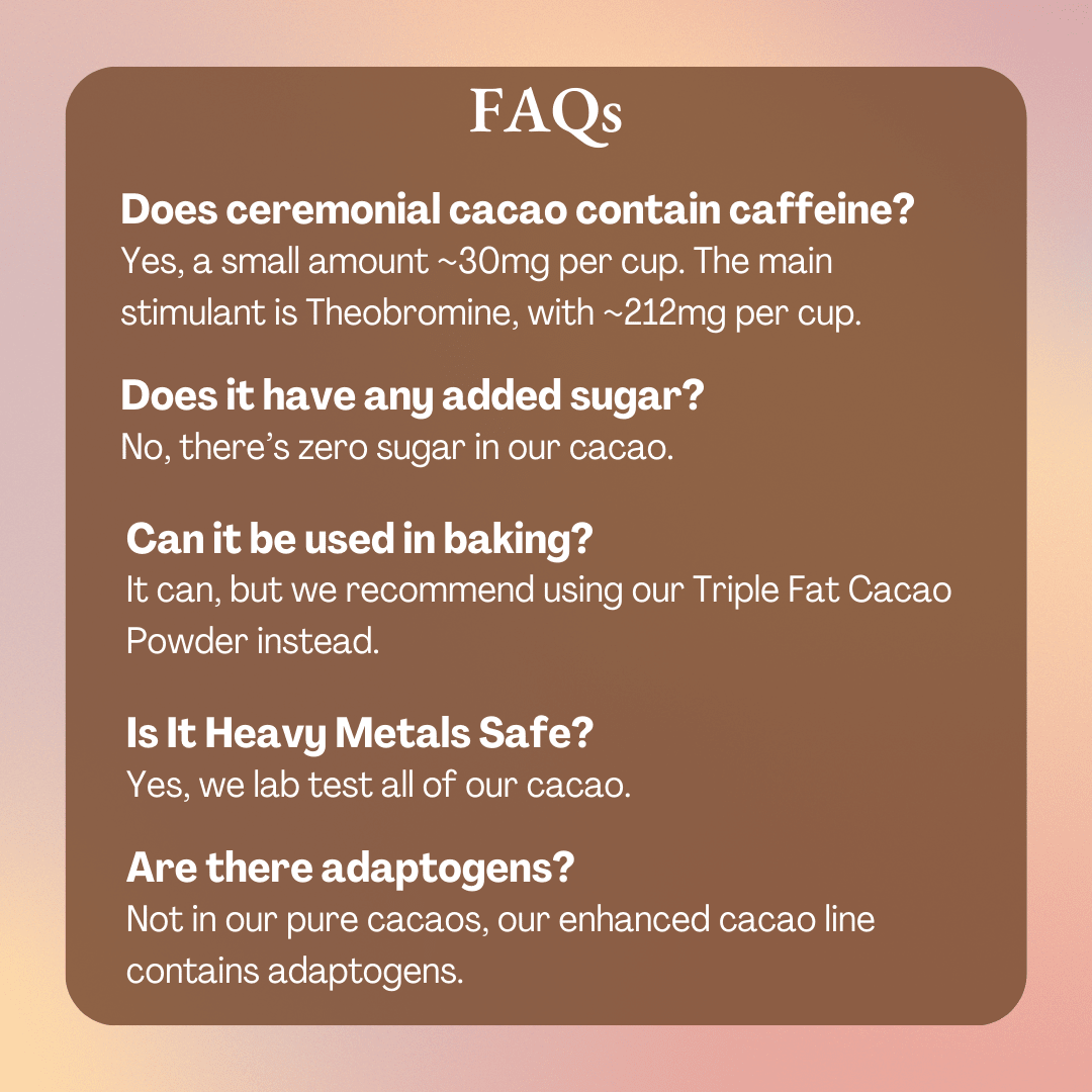 Mystical Mushroom Cacao | Organic Ceremonial Chocolate - Echo Market