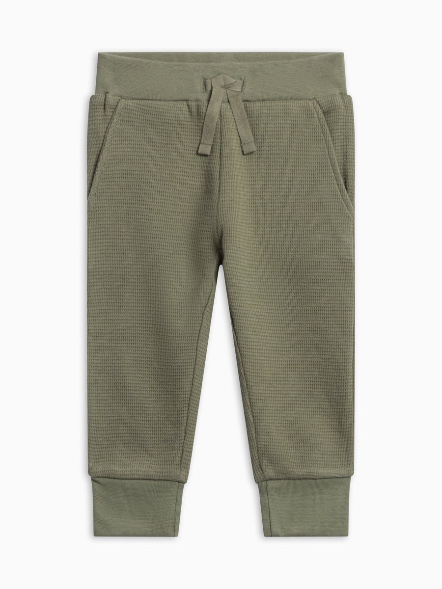 Nelson Waffle Knit Jogger | Fern - Echo Market