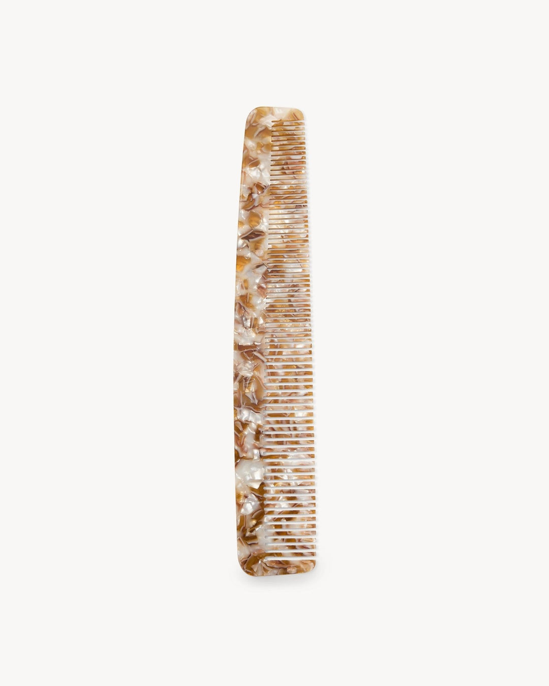Machete No. 1 Comb in Baja Tortoise on a white background