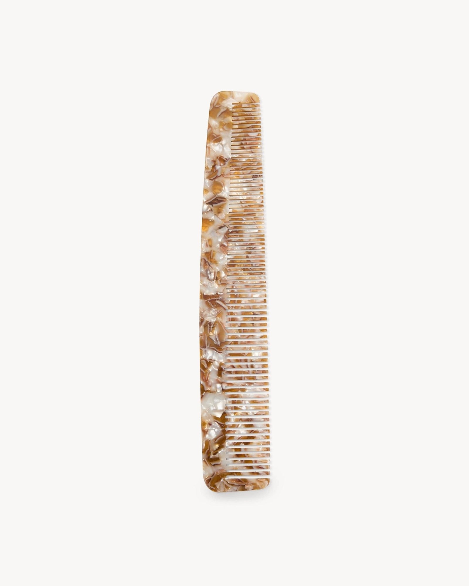 Machete No. 1 Comb in Baja Tortoise on a white background
