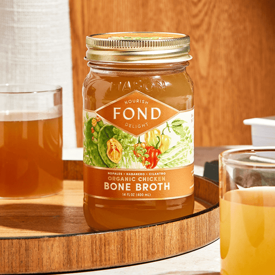 Nopal & Cilantro Pasture - Raised Regenerative Chicken Bone Broth - Echo Market