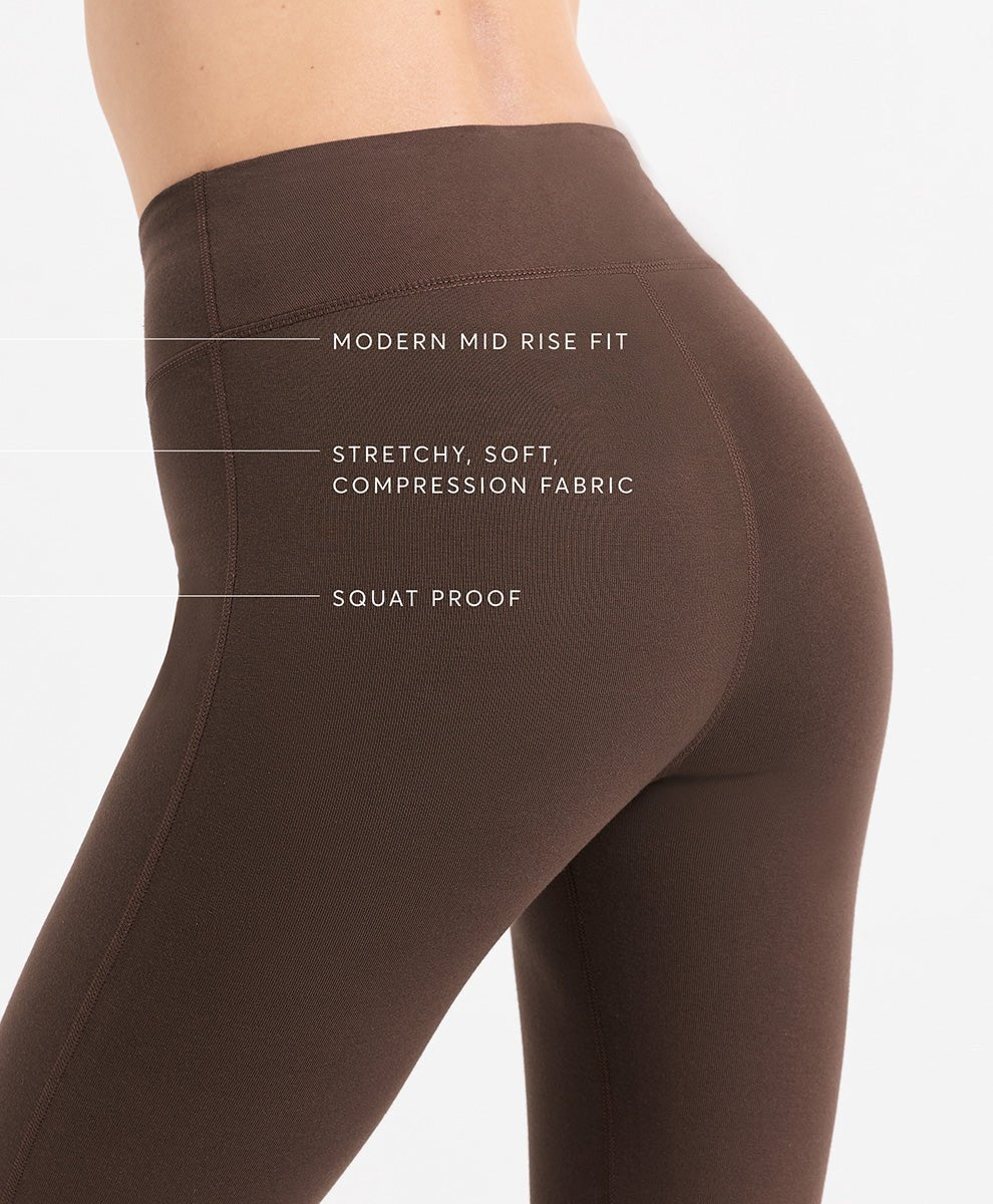 On the Go-To Contour Bootcut Legging - Echo Market
