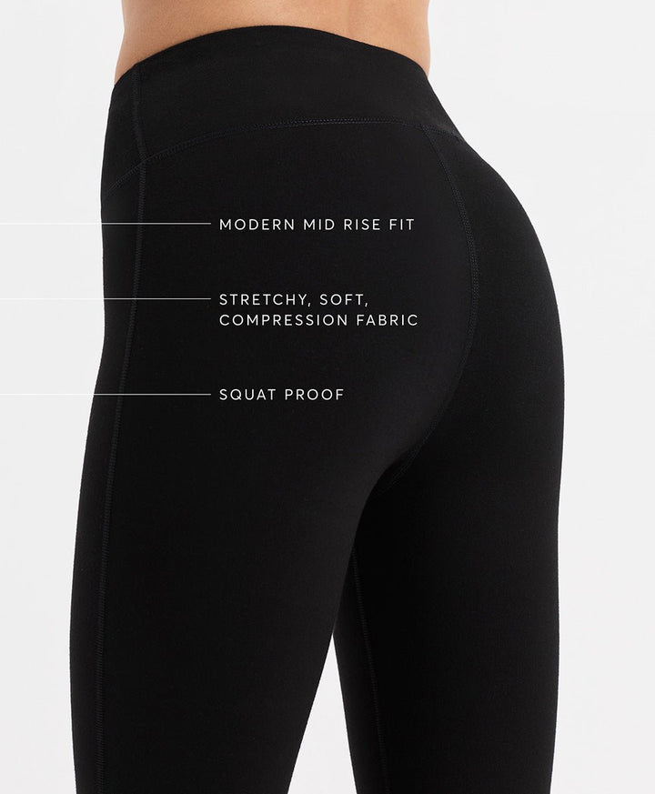 On the Go-To Contour Bootcut Legging - Echo Market