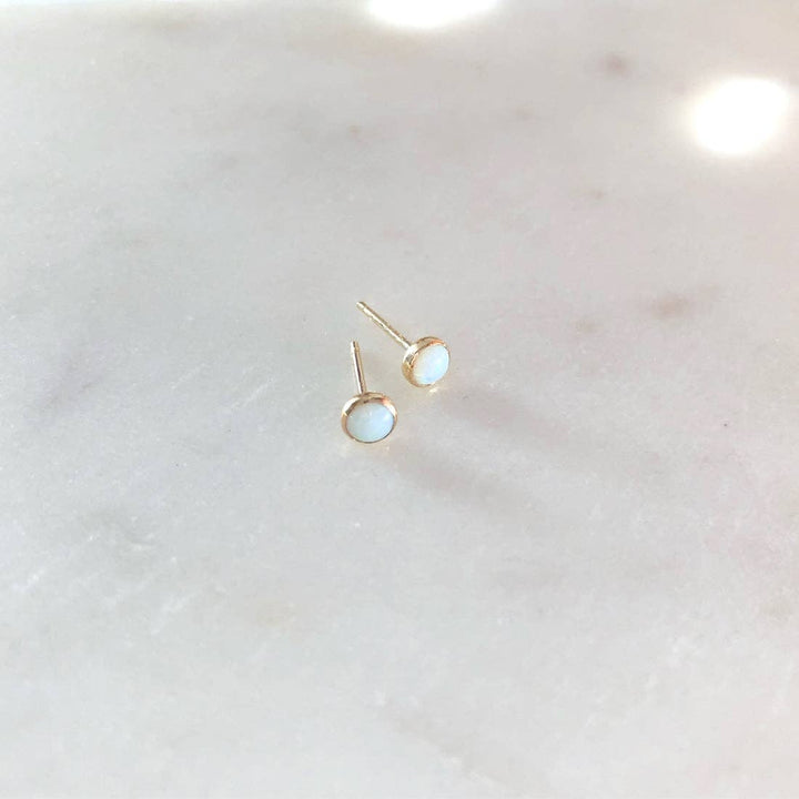 Opal Studs | 14k Gold Fill - Echo Market