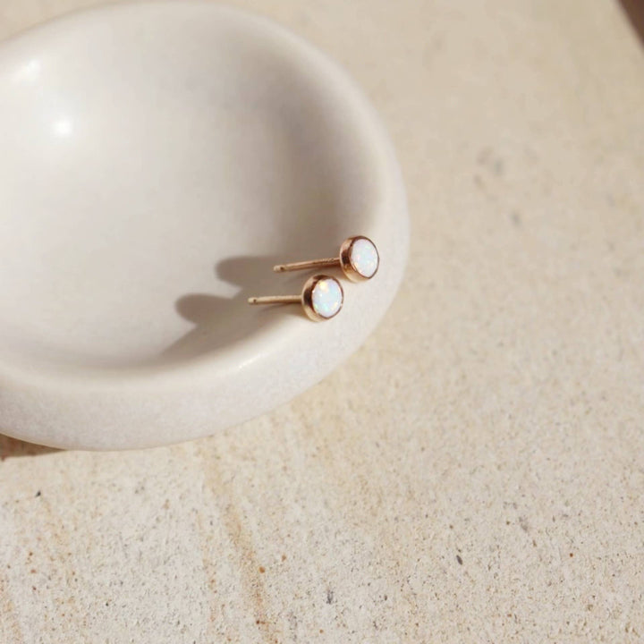 Opal Studs | 14k Gold Fill - Echo Market