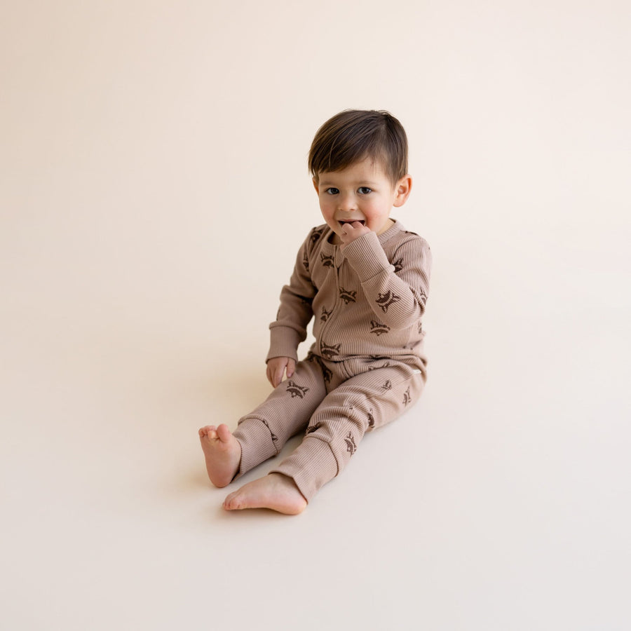 Organic 2 - Way Zip Romper | Fox - Echo Market