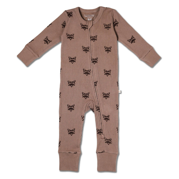 Organic 2 - Way Zip Romper | Fox - Echo Market