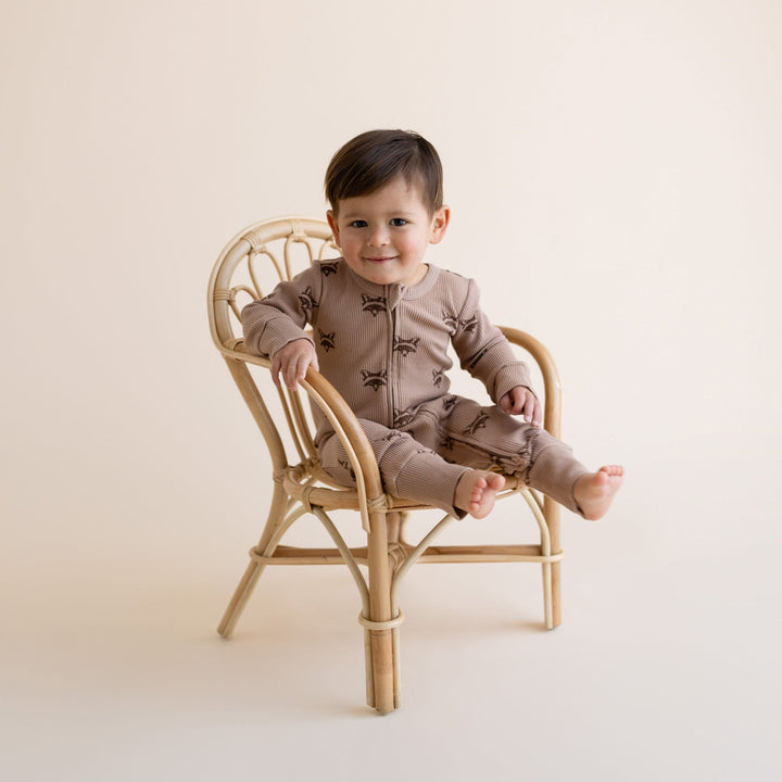Organic 2 - Way Zip Romper | Fox - Echo Market