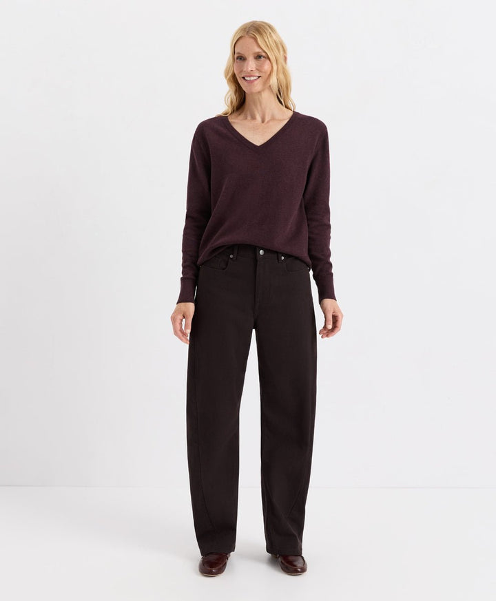 Organic All-Day Twill Barrel Leg Pant - Echo Market