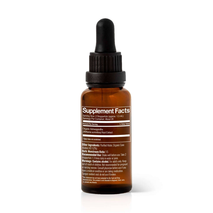 Organic Ashwagandha Tincture - Echo Market