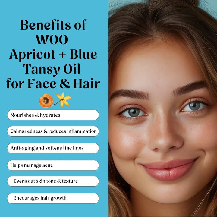 Organic Blue Tansy + Apricot Oil - Echo Market