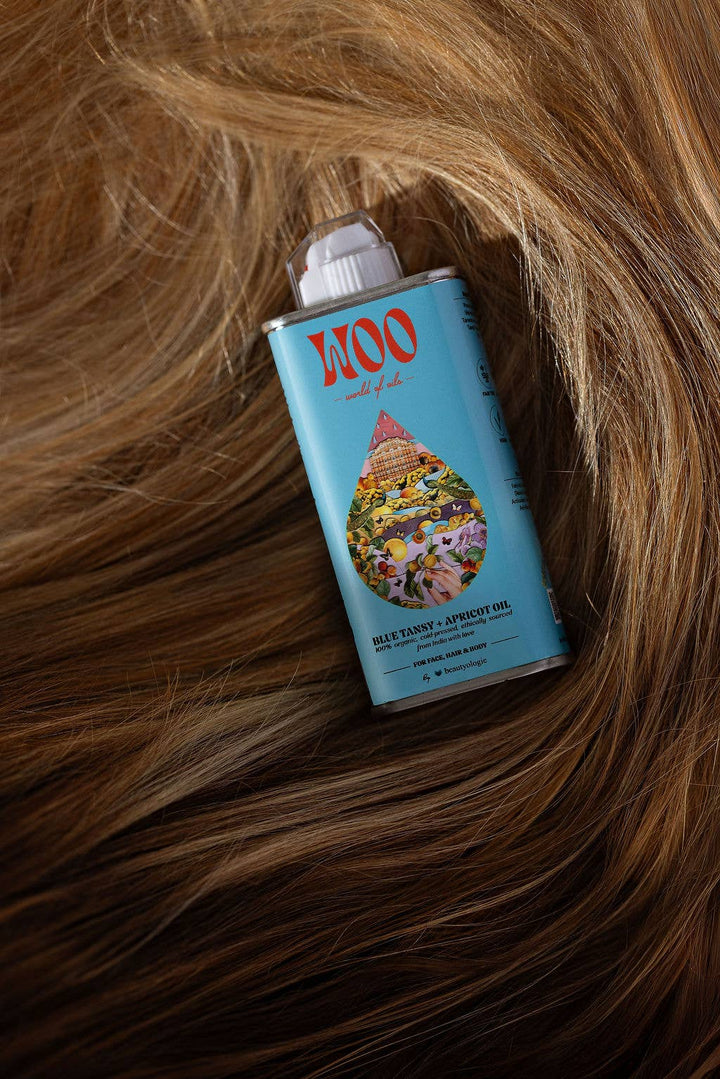 Organic Blue Tansy + Apricot Oil - Echo Market