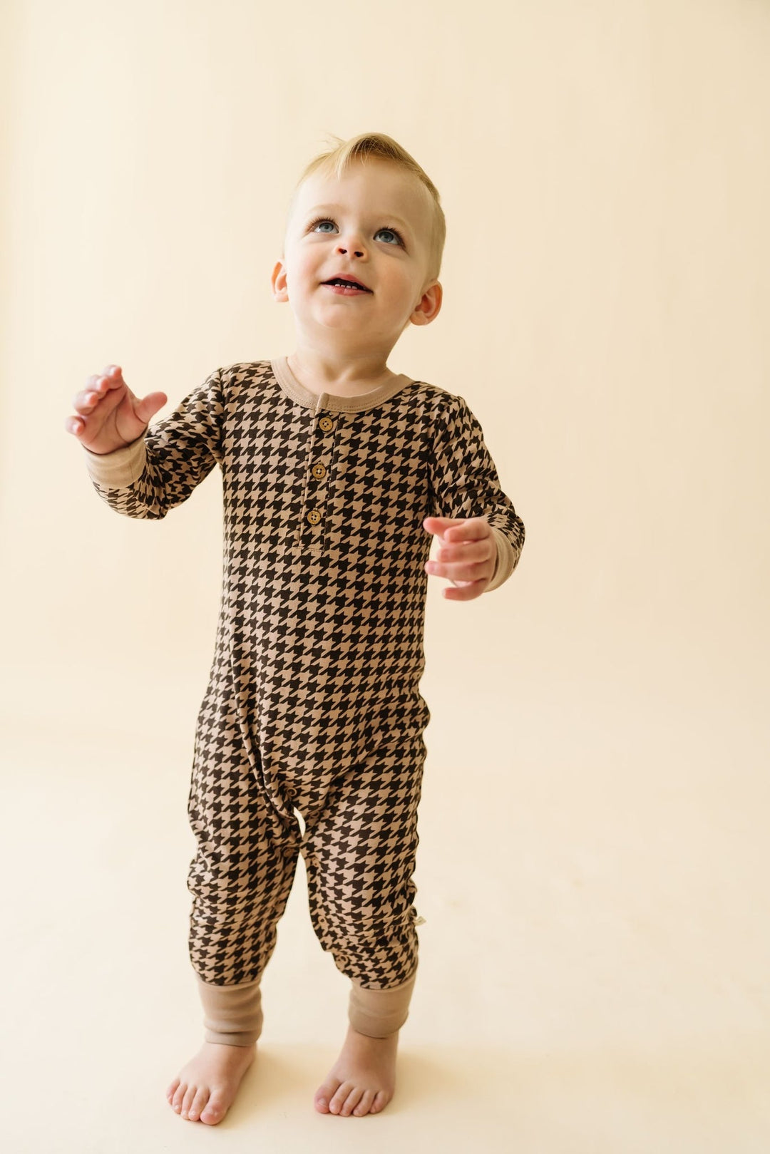 Organic Button Romper - Echo Market