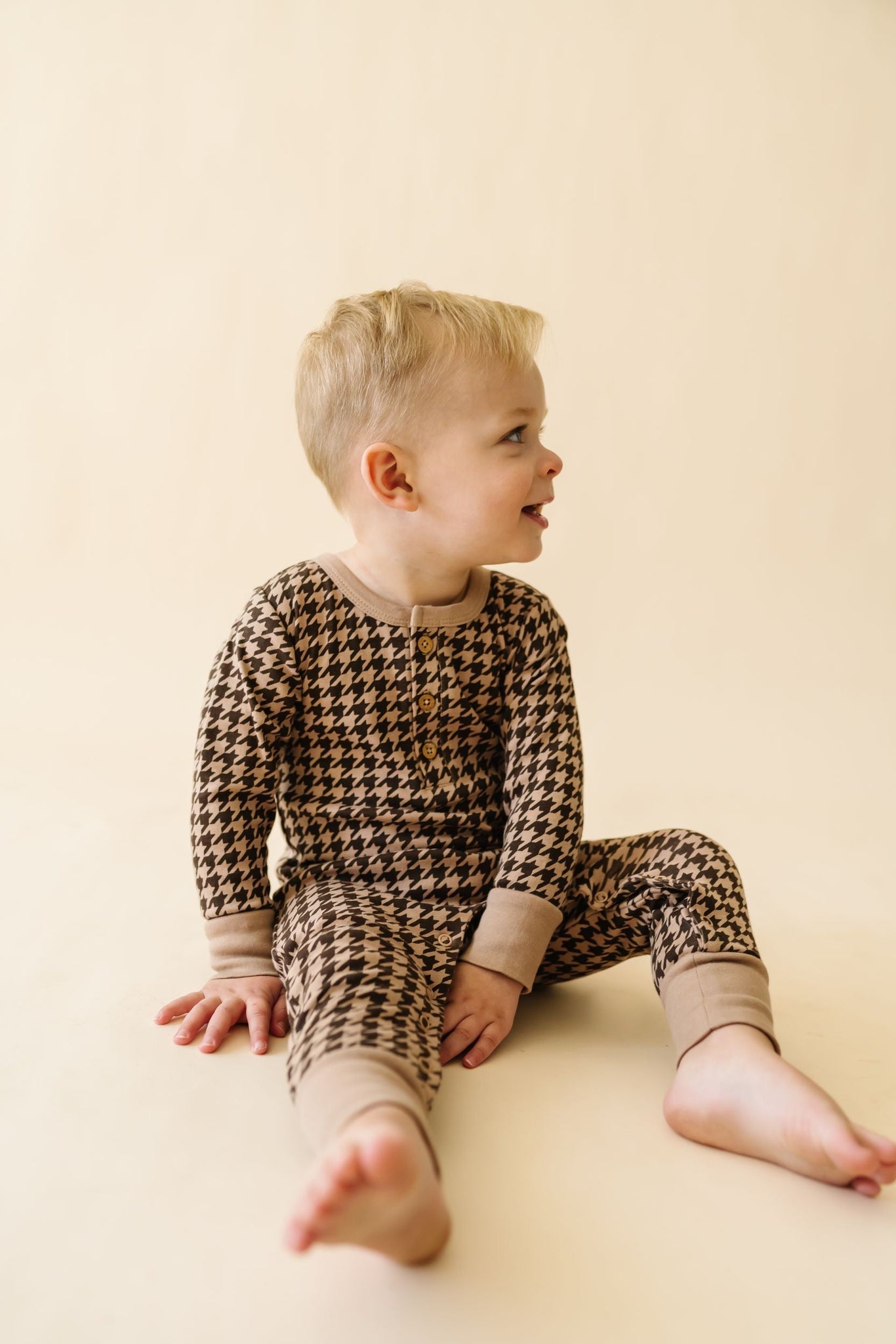 Organic Button Romper - Echo Market