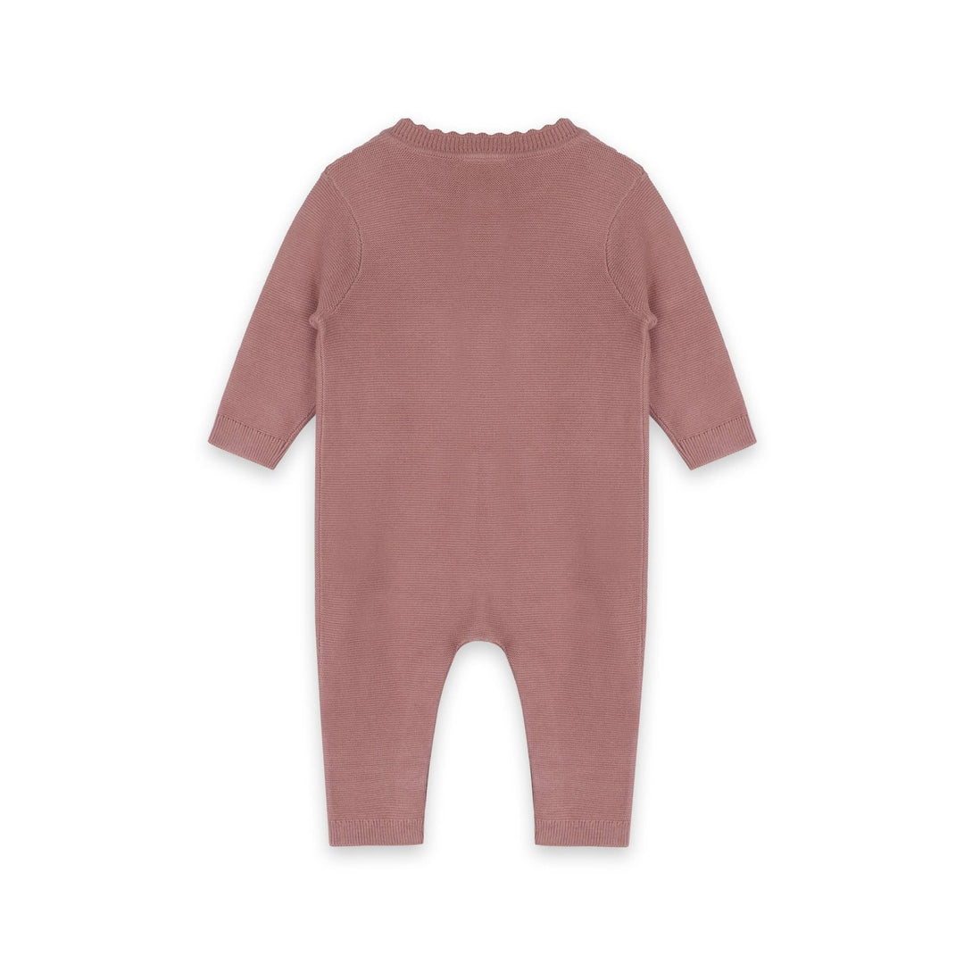 Organic Classic Pocket & Button Chunky Knit Baby Jumpsuit - Echo Market