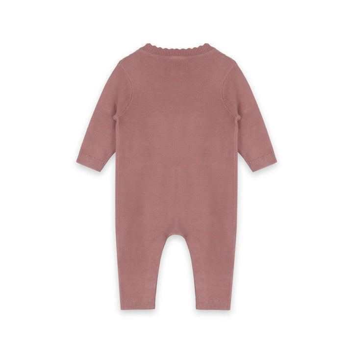 Organic Classic Pocket & Button Chunky Knit Baby Jumpsuit - Echo Market