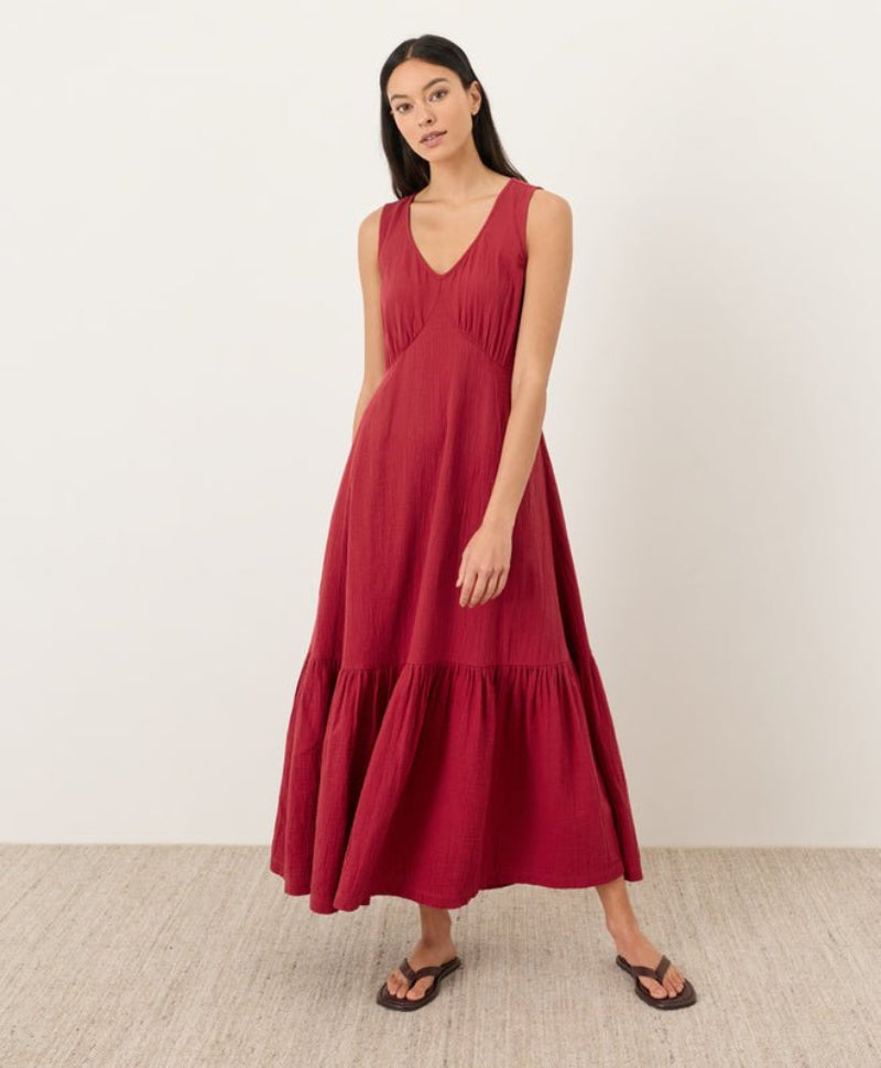Organic Coastal Double Gauze Beach To Brunch Dress - Echo Market