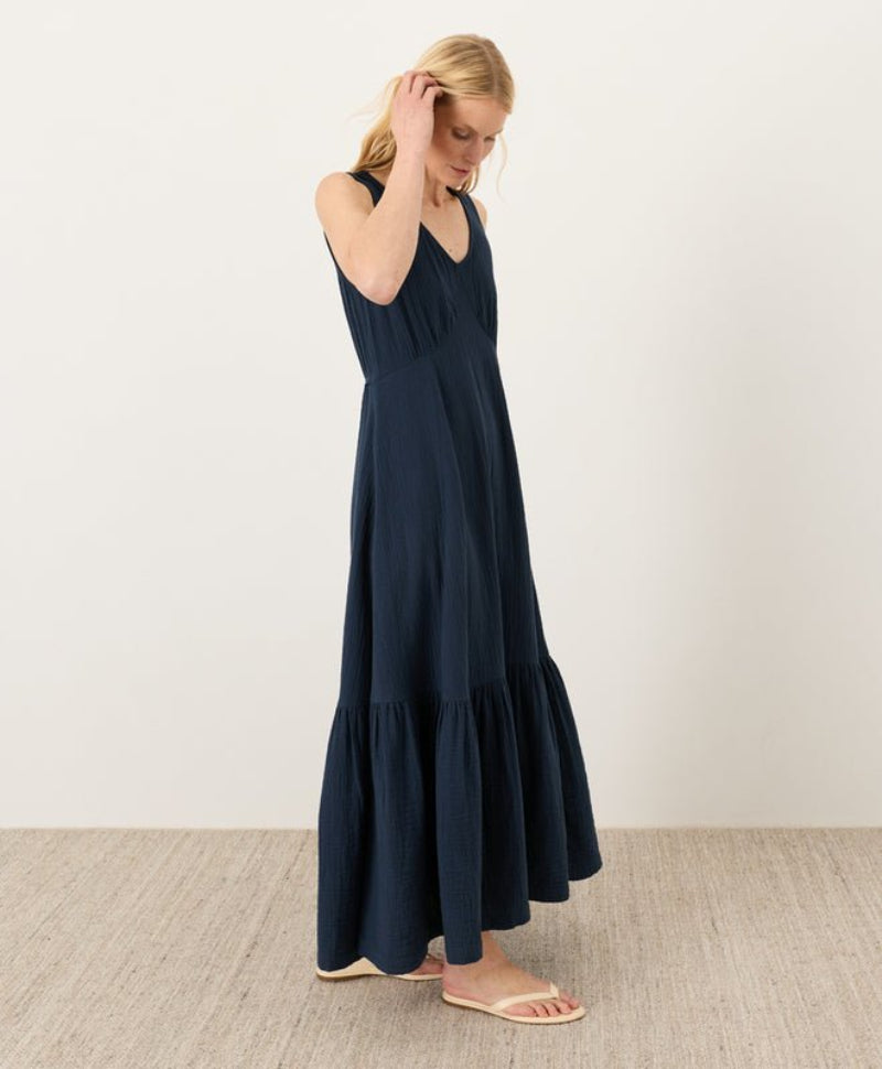 Organic Coastal Double Gauze Beach To Brunch Dress - Echo Market