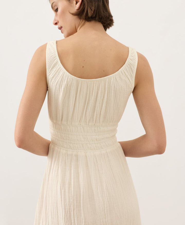 Organic Coastal Double Gauze Cami Dress - Echo Market