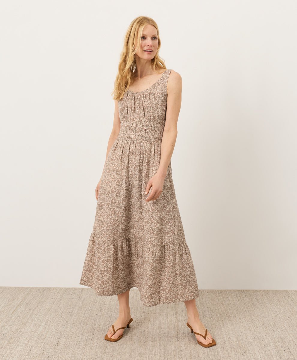 Organic Coastal Double Gauze Cami Dress - Echo Market