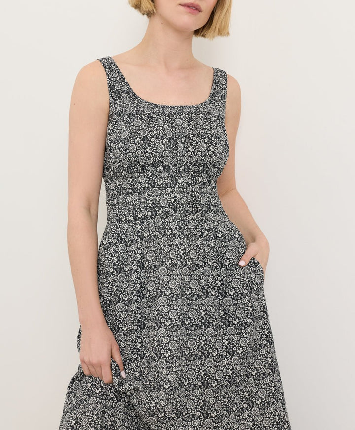 Organic Coastal Double Gauze Cami Dress - Echo Market