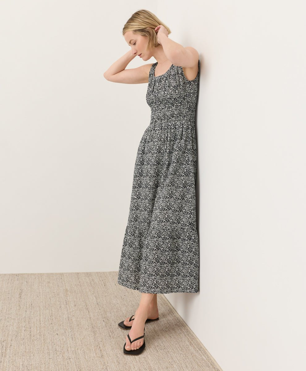Organic Coastal Double Gauze Cami Dress - Echo Market