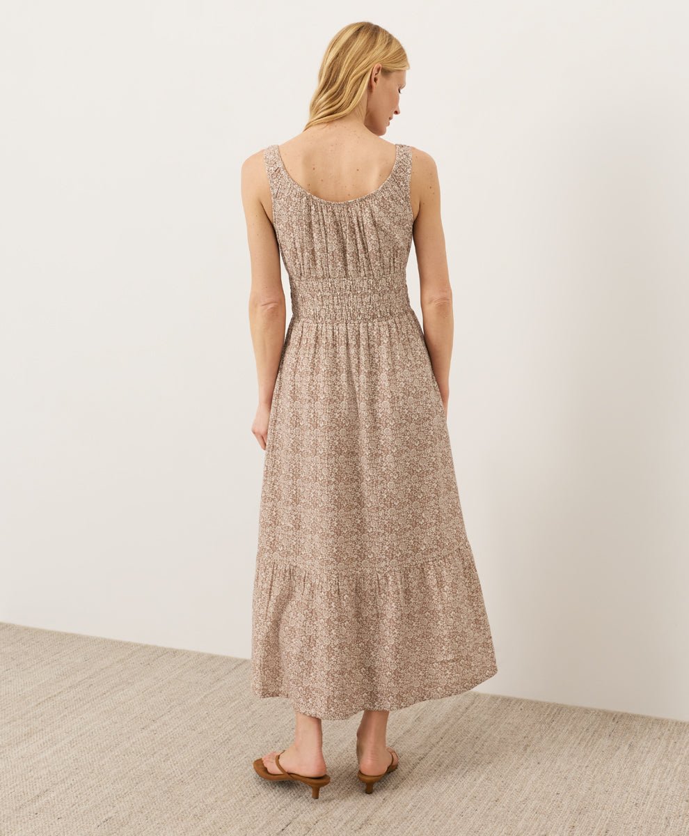 Organic Coastal Double Gauze Cami Dress - Echo Market