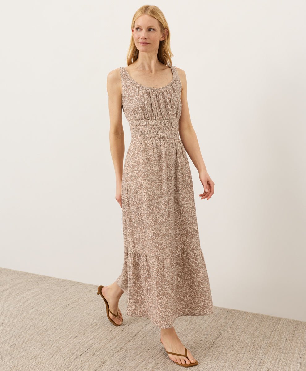 Organic Coastal Double Gauze Cami Dress - Echo Market