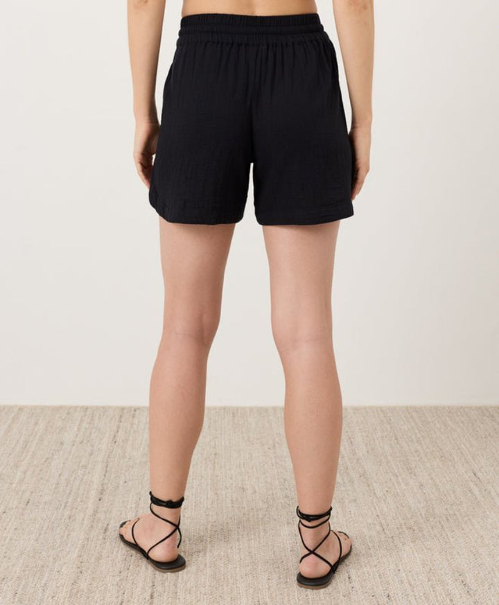 Organic Coastal Double Gauze Curved Hem Short - Echo Market