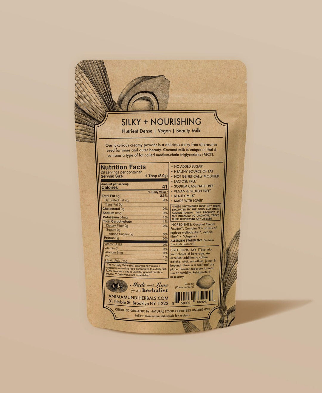 Organic Coconut Cream Powder - Echo Market