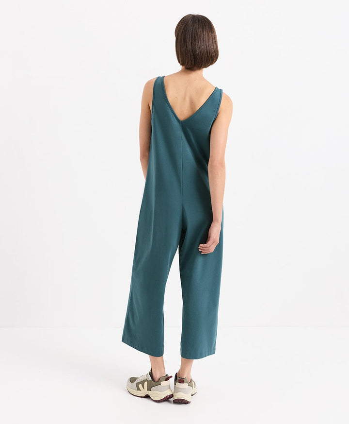 Organic Cool Stretch Cropped Jumpsuit - Echo Market