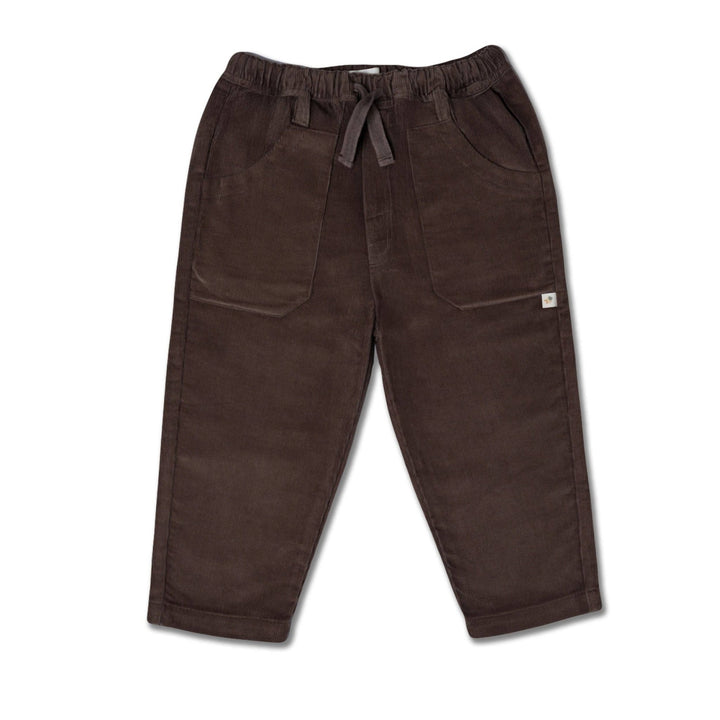 Organic Corduroy Pant | Dark Brown - Echo Market