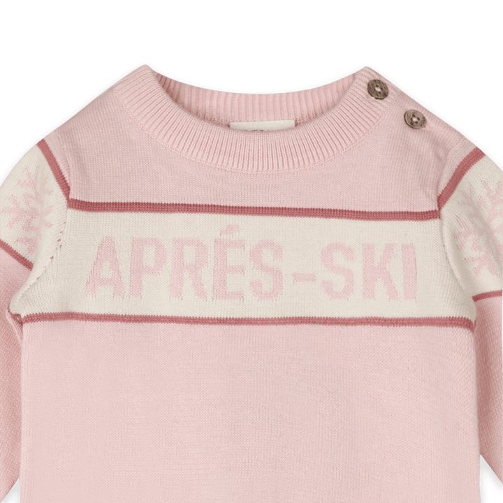 Organic Cotton Après Ski Baby Knit Pullover - Echo Market