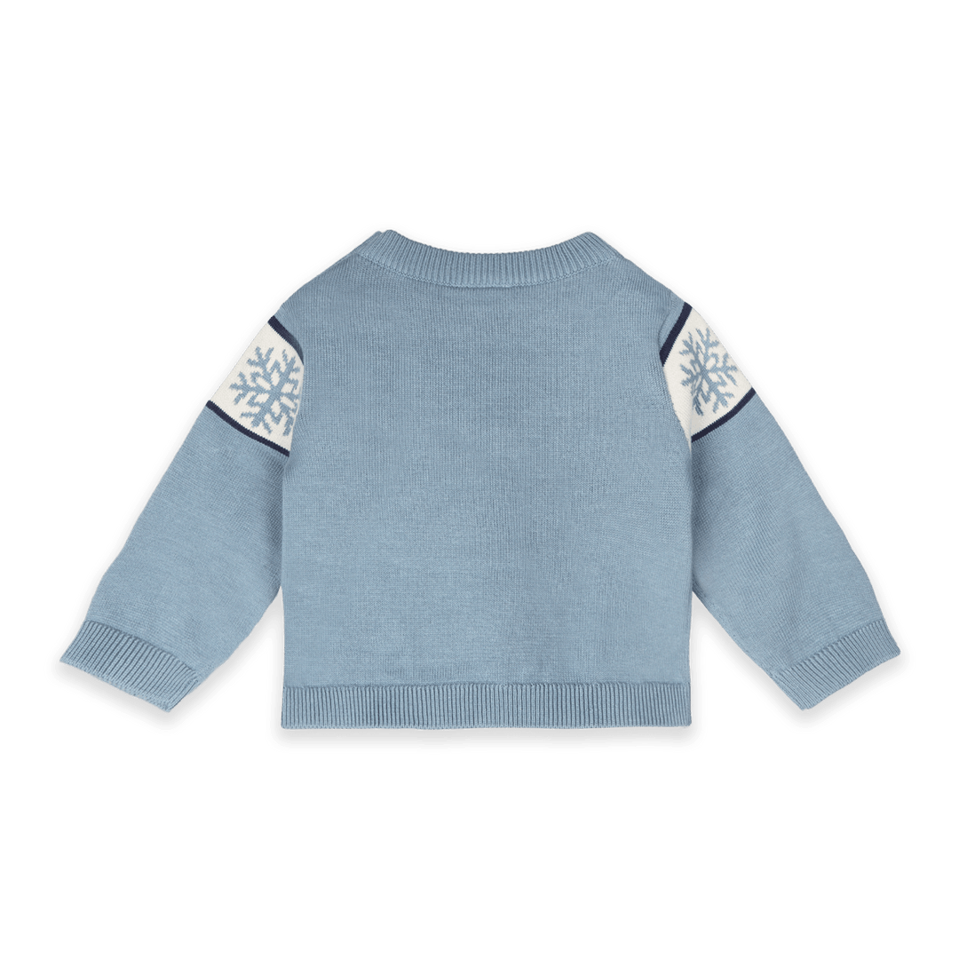 Organic Cotton Après Ski Baby Knit Pullover - Echo Market