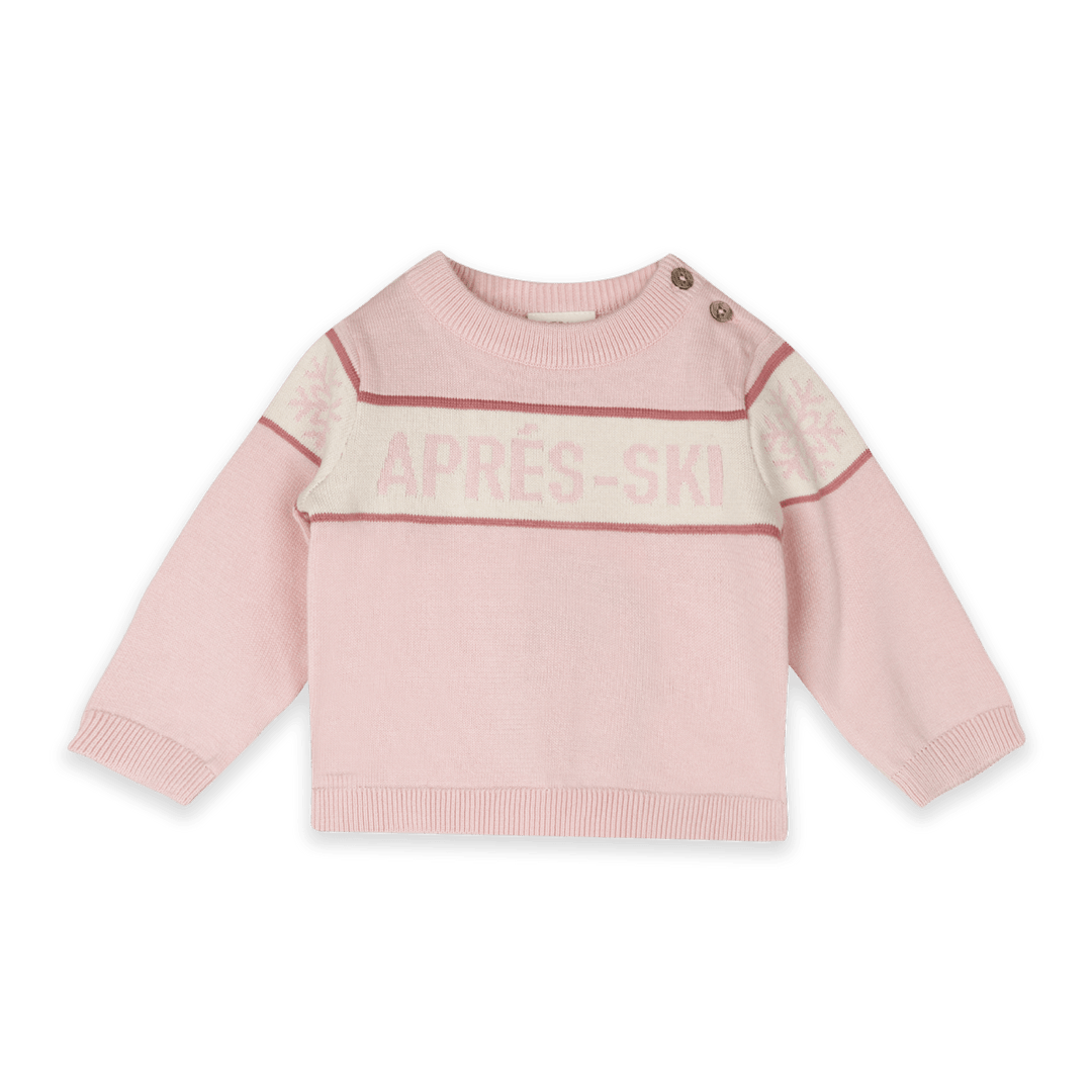 Organic Cotton Après Ski Baby Knit Pullover - Echo Market