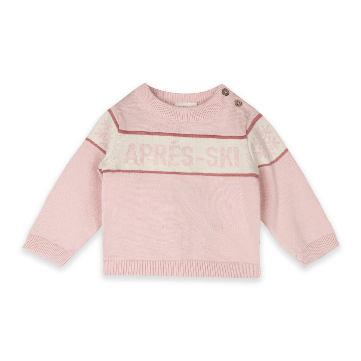 Organic Cotton Après Ski Baby Knit Pullover - Echo Market