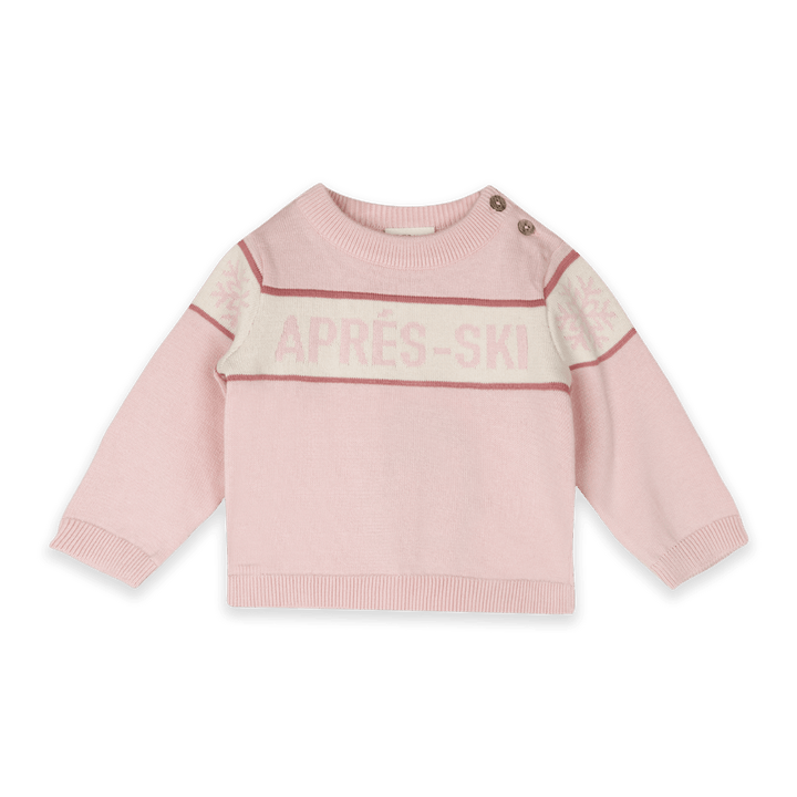 Organic Cotton Après Ski Baby Knit Pullover - Echo Market