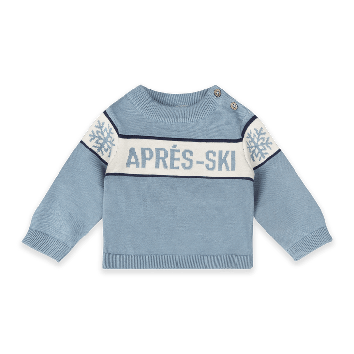 Organic Cotton Après Ski Baby Knit Pullover - Echo Market