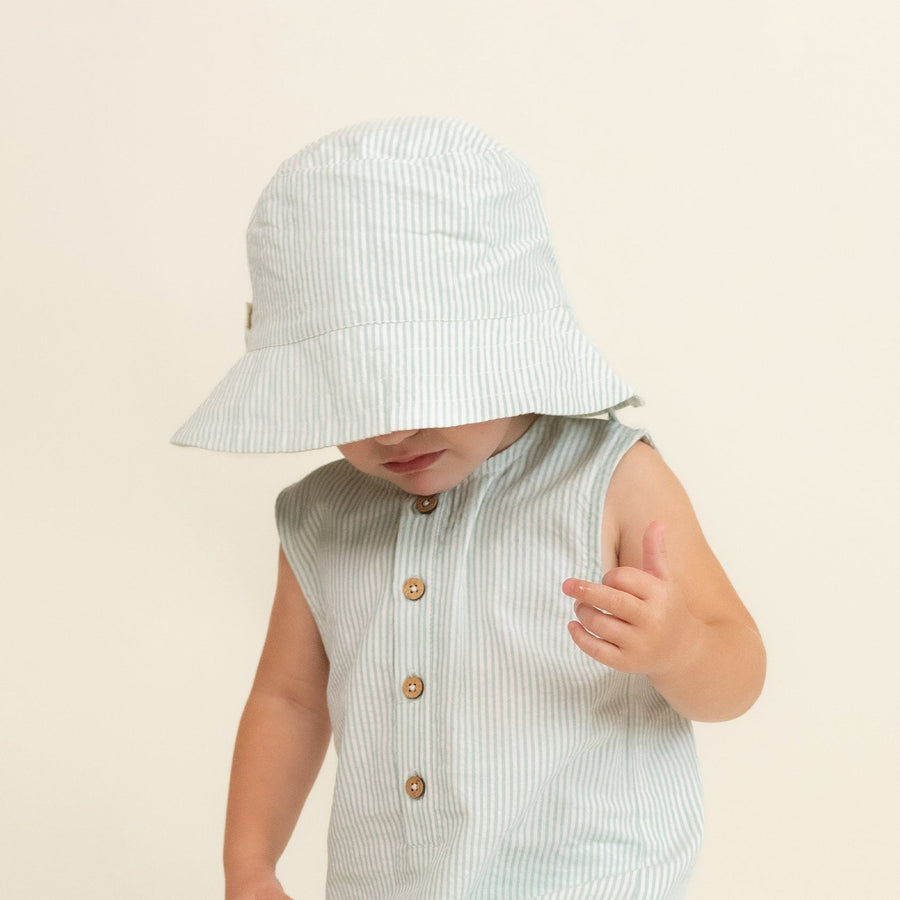 Organic Cotton Bucket Sun Hat - Echo Market