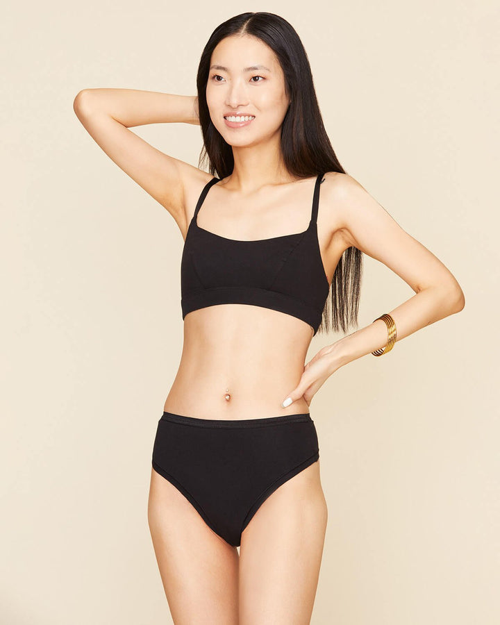 Organic Cotton High - Rise Thong - Echo Market