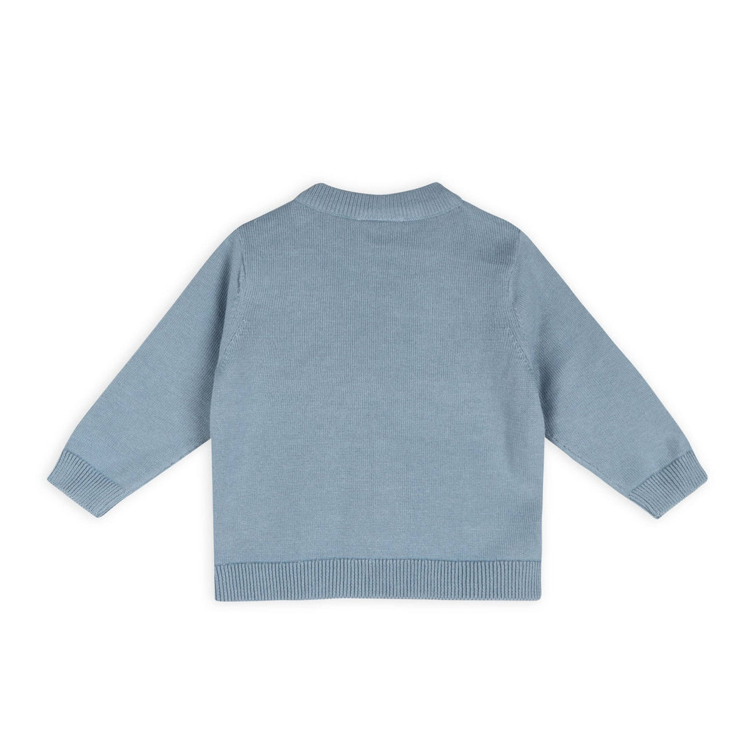Organic Cotton Ski Knit Baby Pullover Sweater &amp; Pant Set - Echo Market