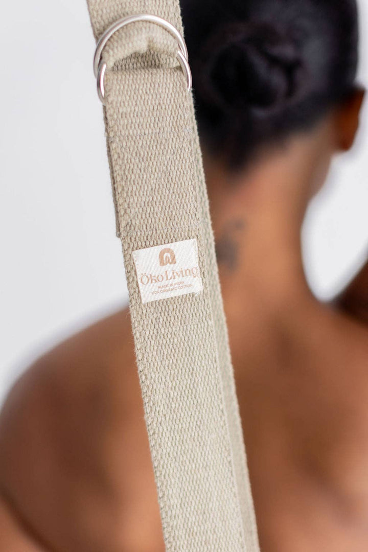 Organic Cotton Yoga Strap - Echo Market