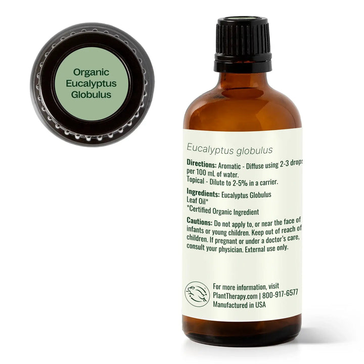 Organic Eucalyptus Globulus Essential Oil - Echo Market