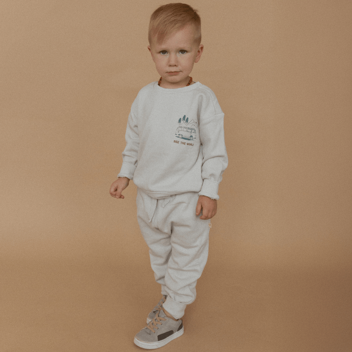 Organic Fleece Sweatshirt | Travel - Echo Market