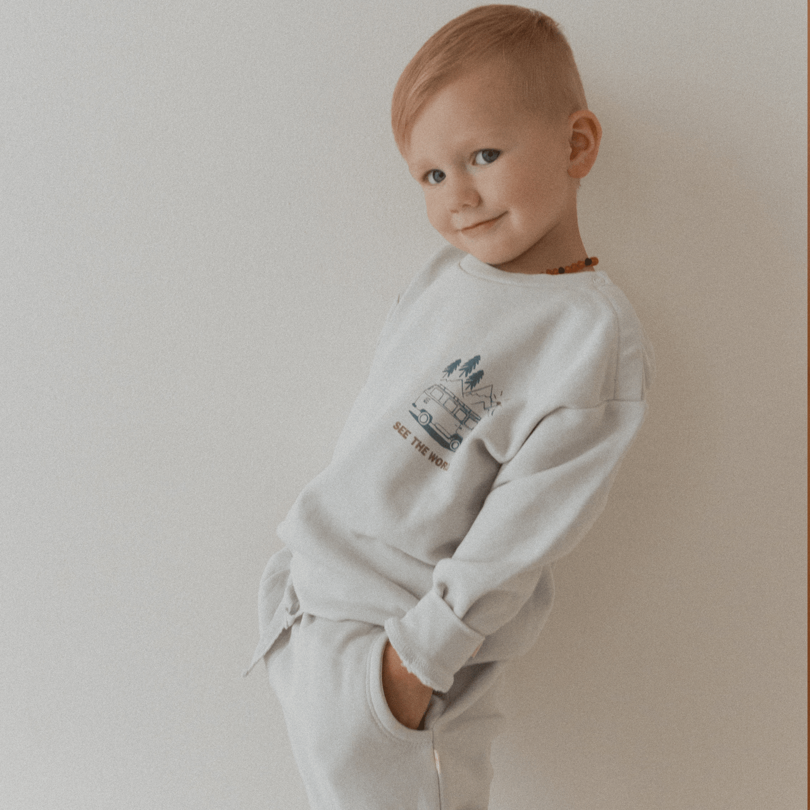 Organic Fleece Sweatshirt | Travel - Echo Market