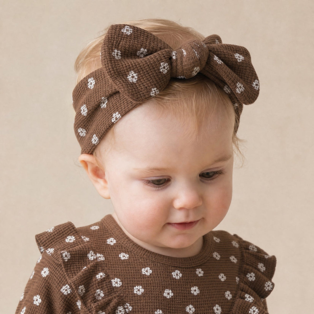 Organic Headwrap | Chestnut Bloom - Echo Market