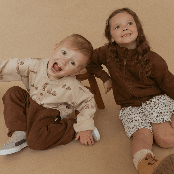 Organic Henley Tee | Bicycle - Echo Market