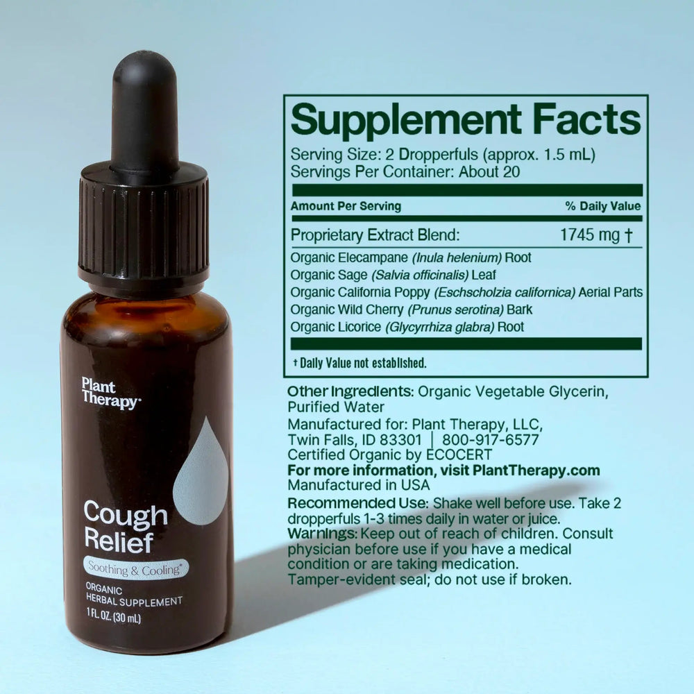 Organic Herbal Cough Relief - Echo Market